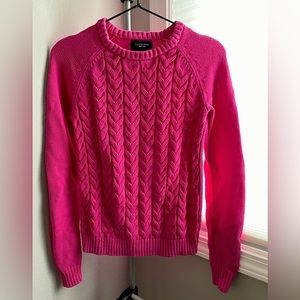 Lands’ End warm drifter sweater.